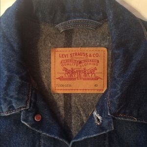 1980s Vintage Men’s Levi Jacket